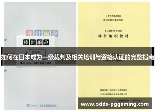 如何在日本成为一级裁判及相关培训与资格认证的完整指南