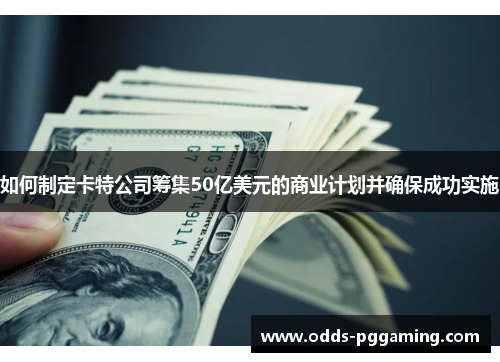 如何制定卡特公司筹集50亿美元的商业计划并确保成功实施